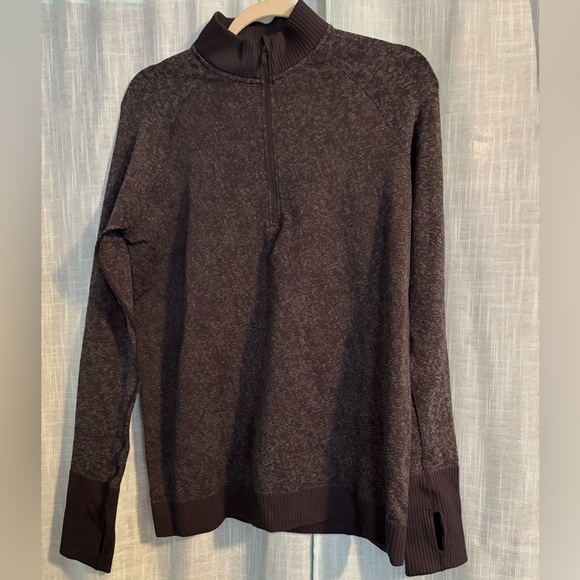 lululemon athletica Tops - lululemon athletica Dark Gray Zip-Up